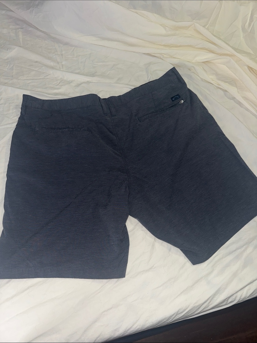 Billabong Men’s Blue Flat-Front Performance Shorts - Picture 5 of 7